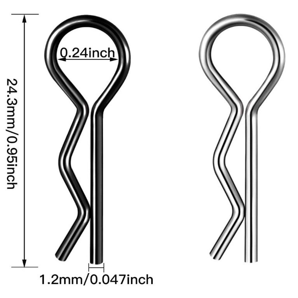 120-Stuumlck-Auto-R-Clip-fuumlr-110-112-TAMIYA-wltoys-HSP-RC-Karosserie-1987562-4